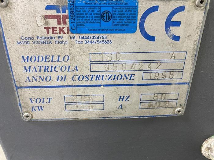 Used Tekno 160A Spiral Mixer