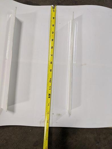 Used 18' Cleated Conveyor Belt