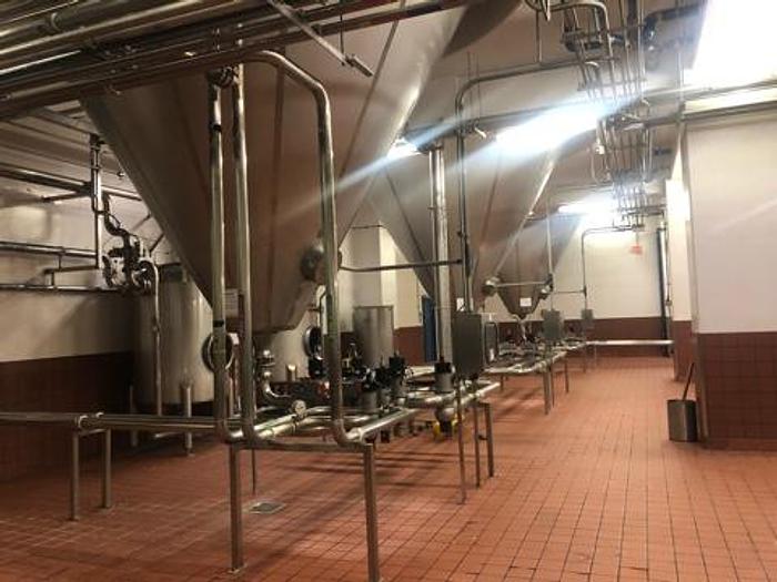 Used Ziemann 2800 Hectolitre Jacketed Tanks