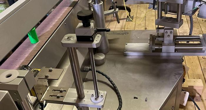 Used Capmatic LabelStar System 2/1 T-100 Labeller