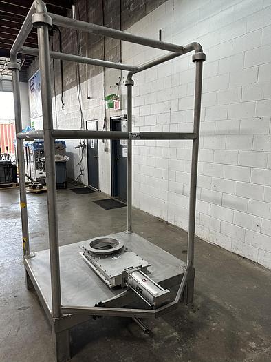 Used Vortex Pneumatic Tote Cage