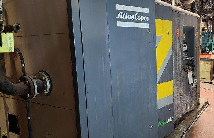 Used Atlas Copco ZR160VSDFF Air Compressor