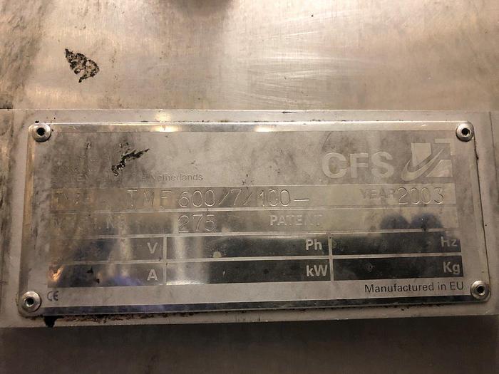 Used CFS Spiral Freezer