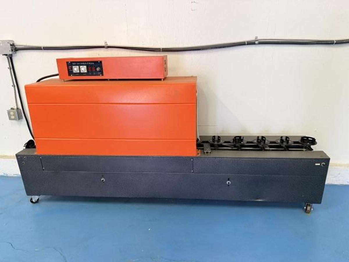 Used BSX-PE Industrial Infrared Heat Shrink Tunnel Packaging Machine