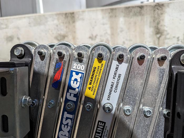 Used Best/Flex 200 Expandable Skatewheel Conveyor
