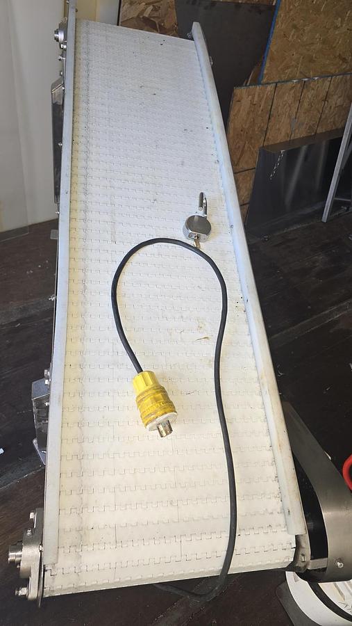 Used 0.5 HP Stainless Steel Conveyor