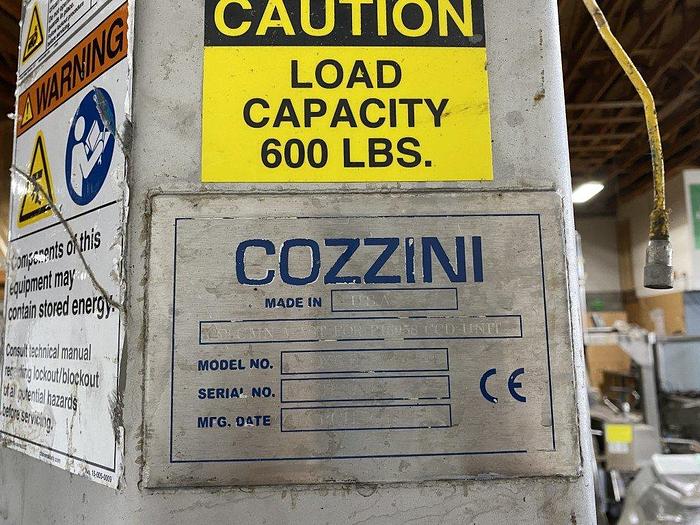 Used Cozzini CCDX601 Column Dumper