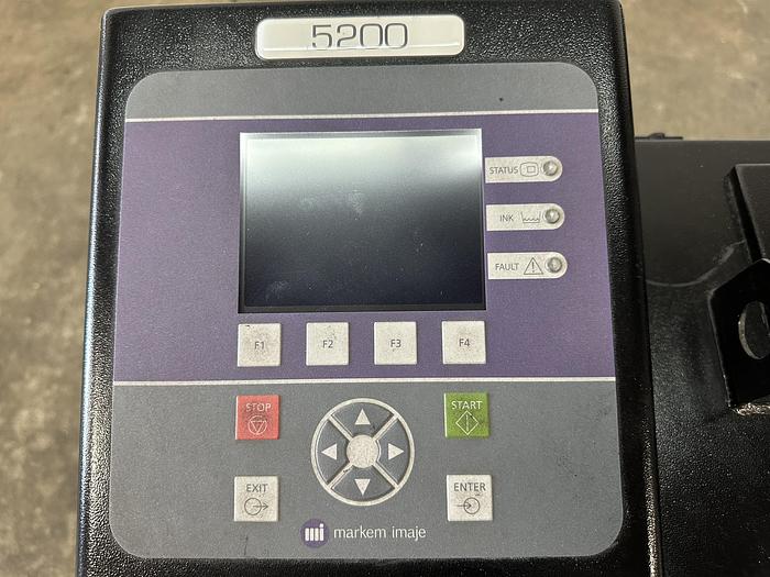 Used Markem-Imaje 5200 Ink Jet Printer