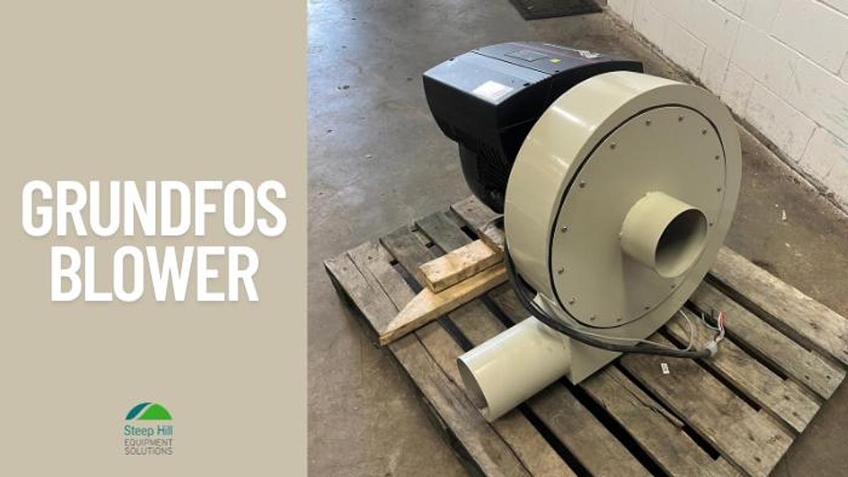 Used Grundfos Blower with BOSA Ventilatoren