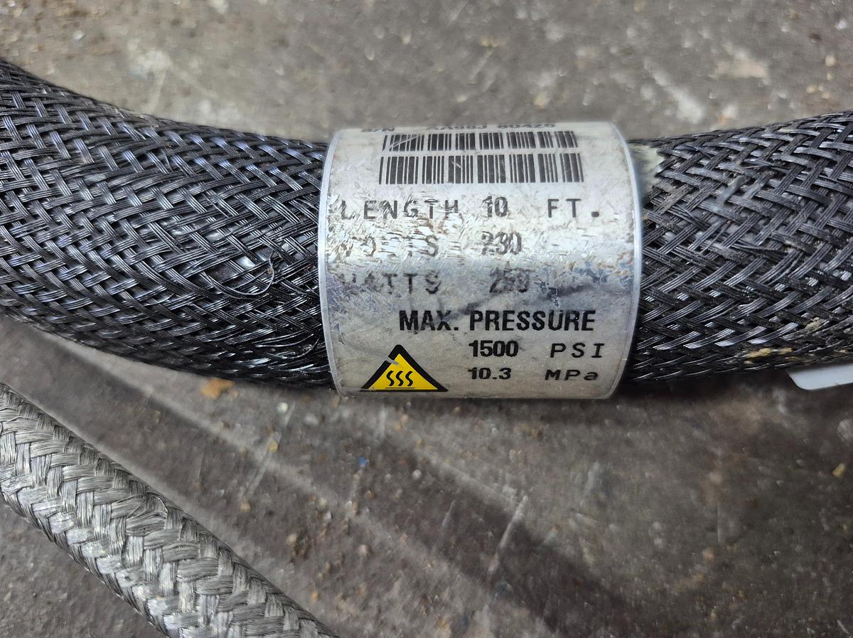 Used Nordson 10ft Heated Hot Melt Glue Hose