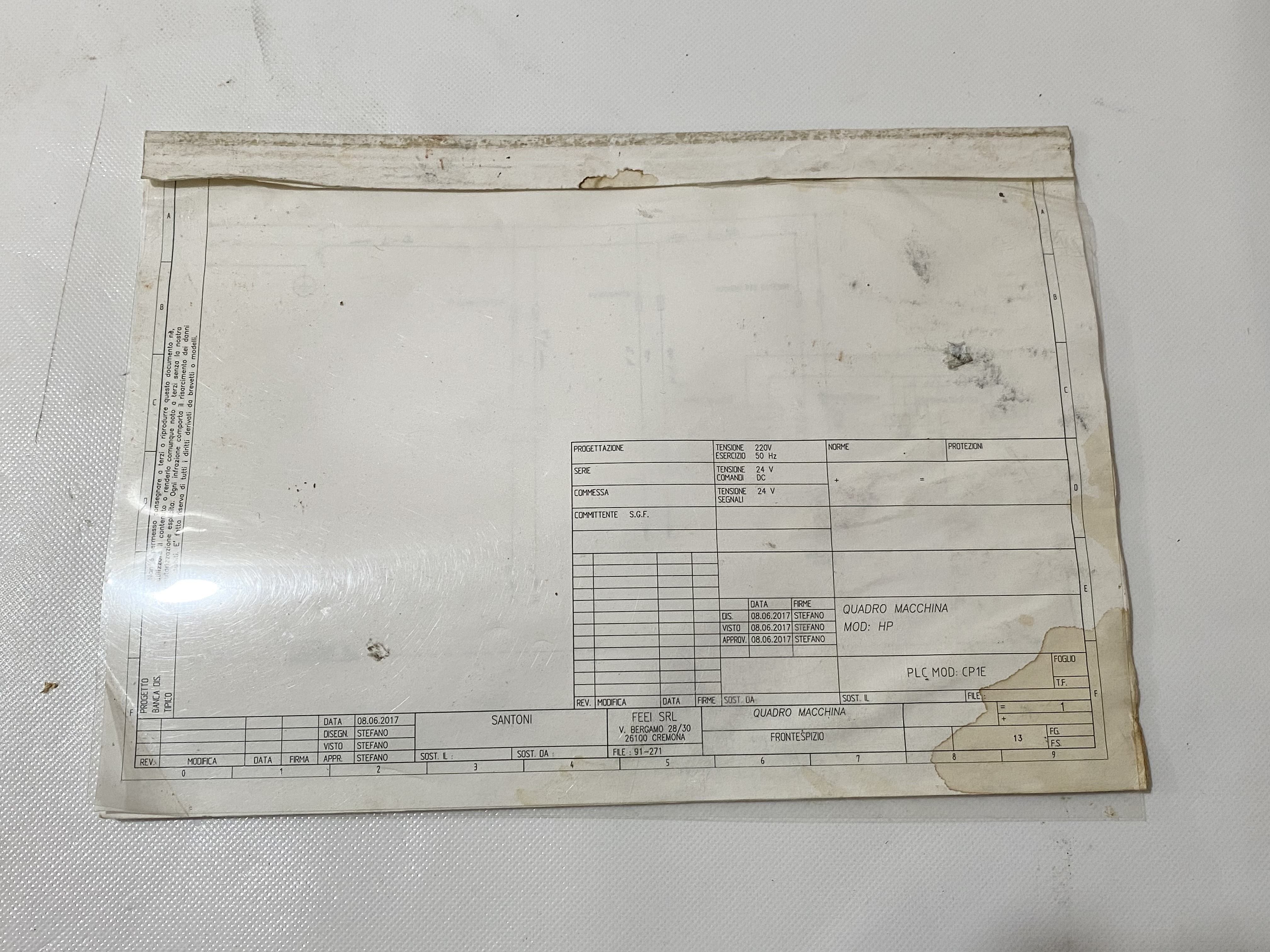 Used Santoni HP Hang Tab Packaging Machine