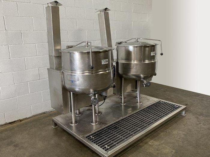 Used Cleveland KGL40 Steam Kettles for Sale at Steep Hill Equipment
