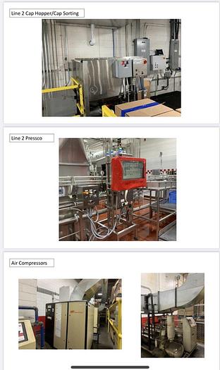 Used Bottling Line