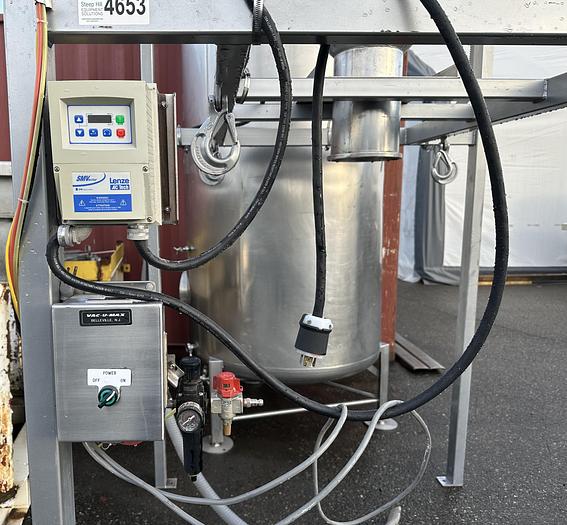 Used Vac-U-Max Dust Collector with SS Stand