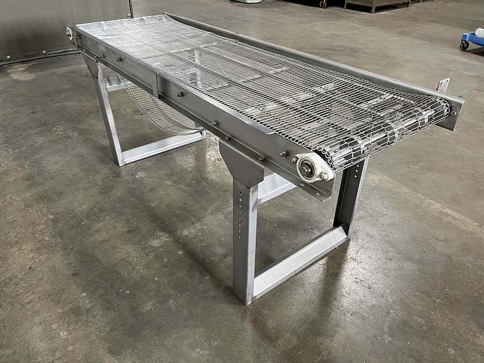 Used New Wave 6'L Wire Solomon Conveyor