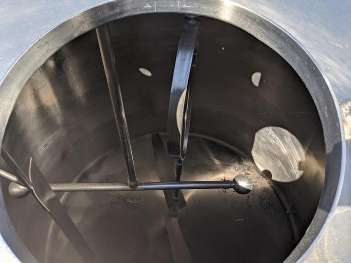 Used 1200 Gallon Jacketed Tank