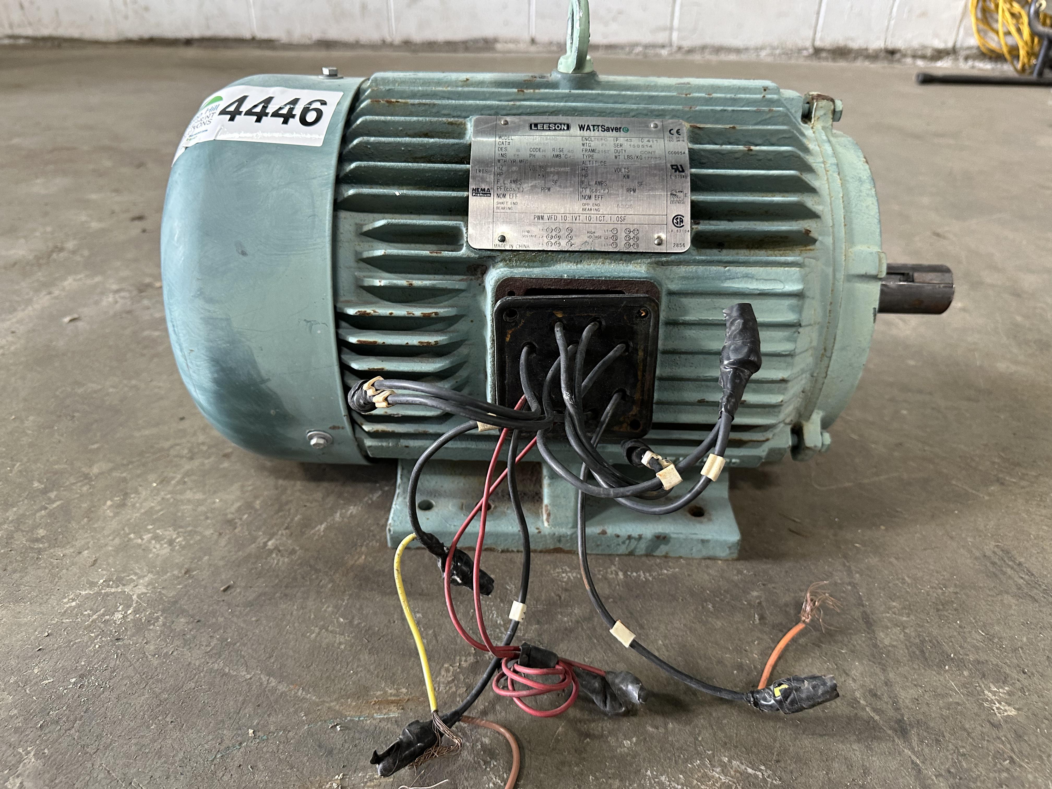 Used Leeson 10HP Motor