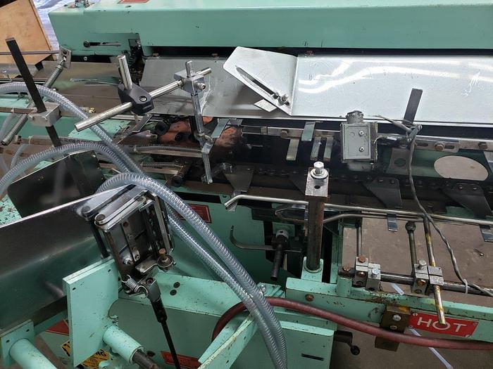 Used Bivans Vertuck 74 Cartoner with 570D Top Debosser