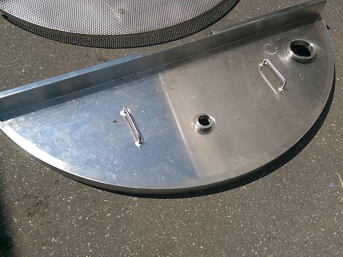 Used Perforated Processing Tank Lids