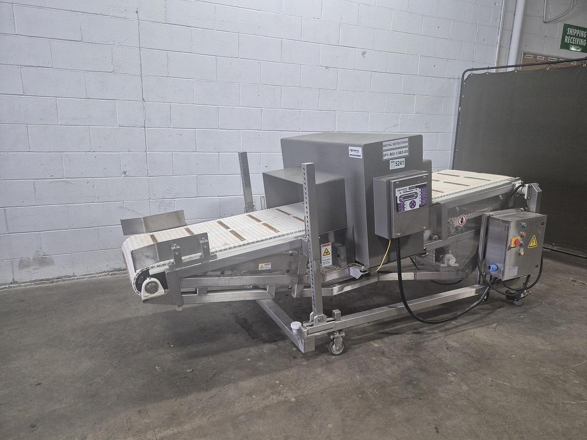 Used Fortress Phantom Metal Detector Conveyor