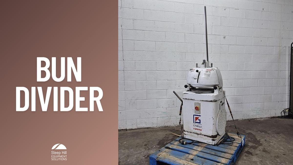 Used Cinelli CG/SDR-50 Semi-Automatic Bun Divider Rounder