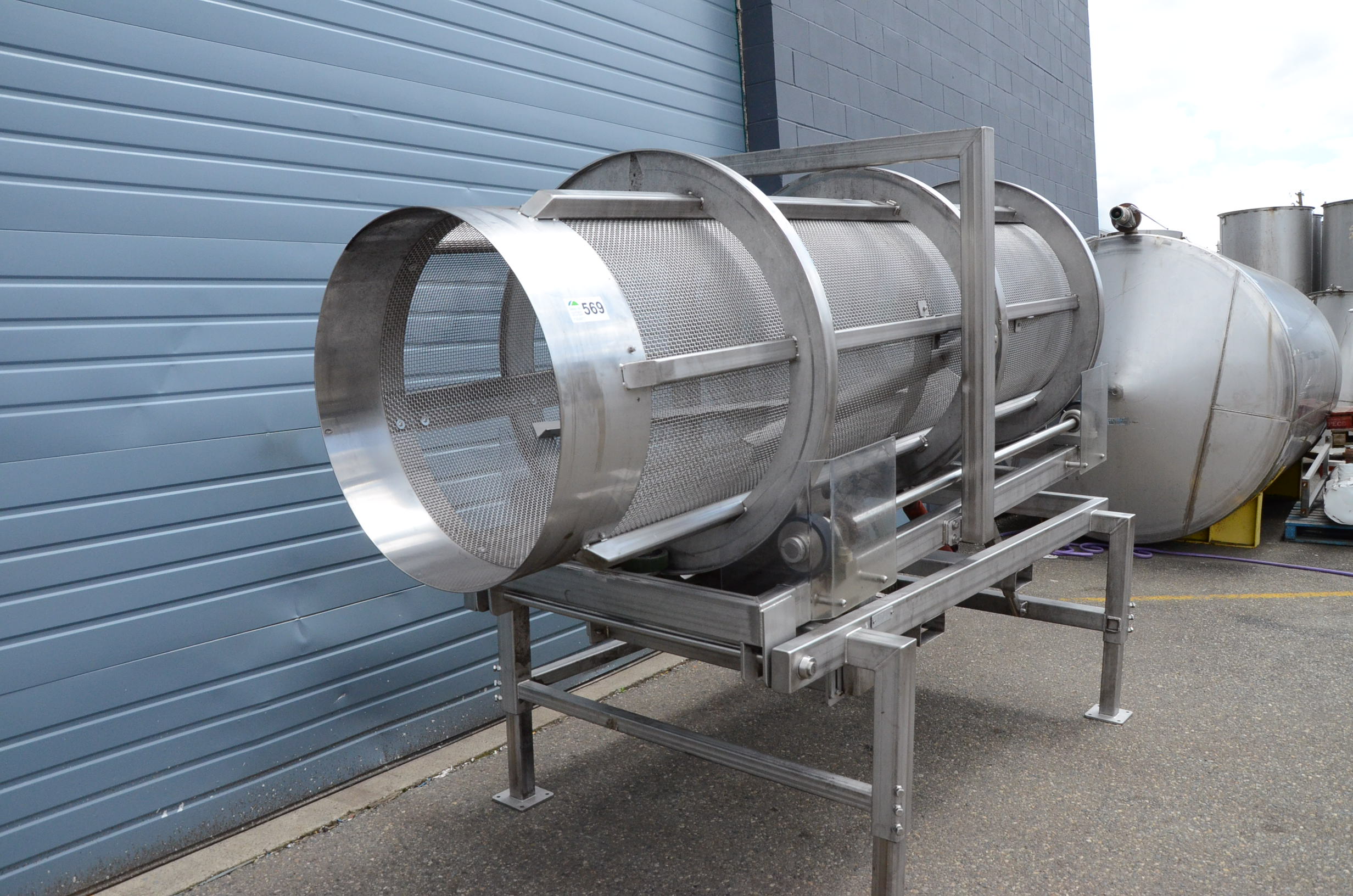 Used 10' Berry Destemmer