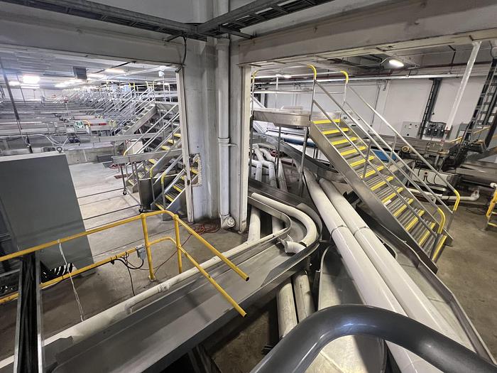 Used Compac (Van Doren) Cherry Sizing Line 2016 Complete Line