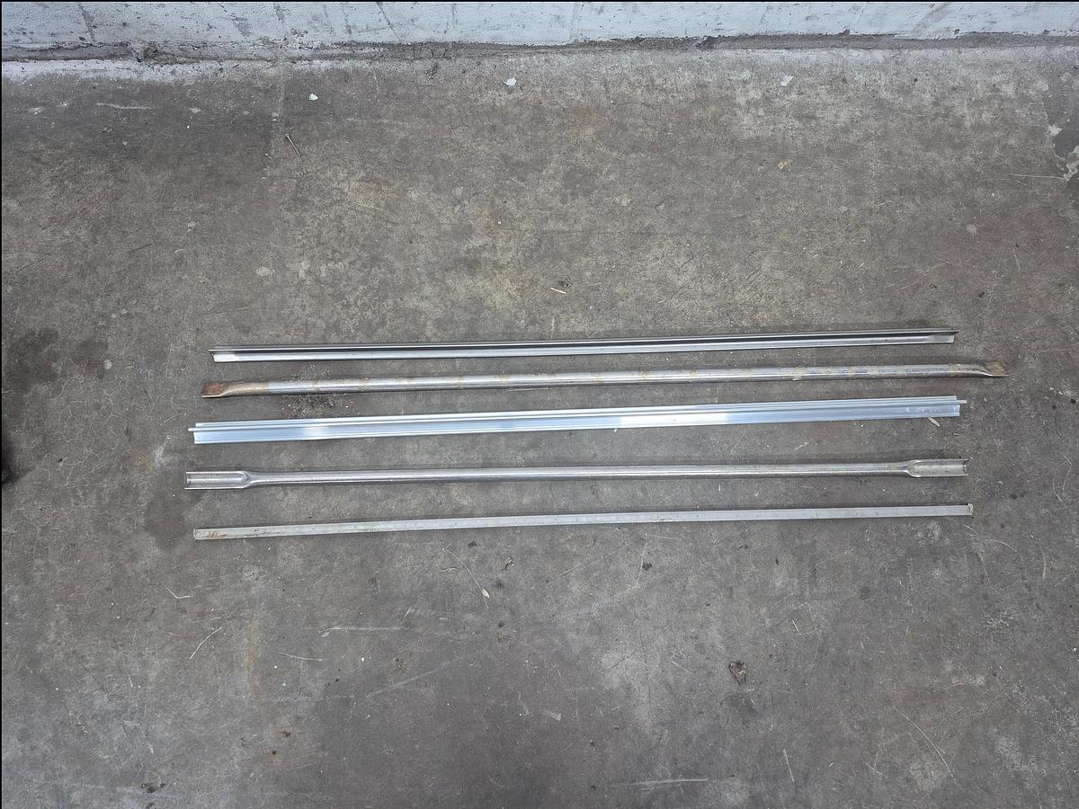 Used Stainless Steel Mobile Smoke Stick Trolley with Smoke Bars