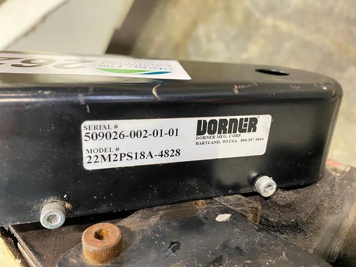 Used Dorner 2100 Series 7.5' Incline Conveyor