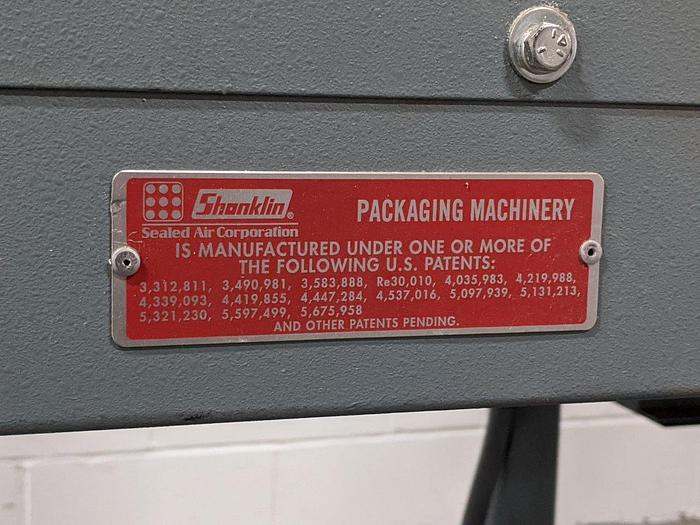 Used Shanklin T6H 10"H Shrink Heat Tunnel