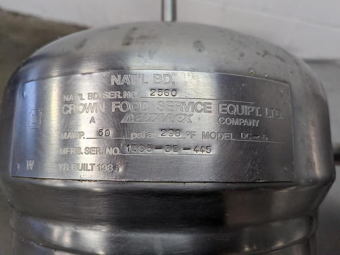 Used Market Forge Twin 6 Gallon Kettles