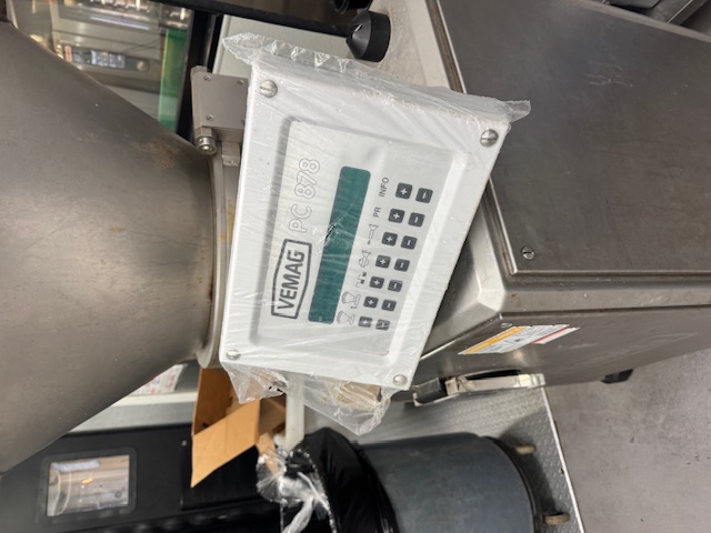 Used Vemag Robot 500 Stuffer with Bin Loader