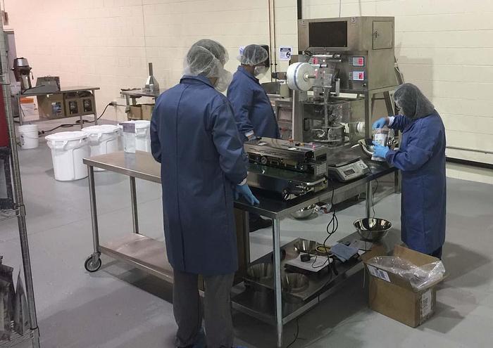 Used Pyramid Tea Bag Sachet VFFS