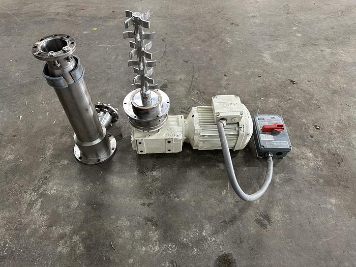 Used 1.5 HP Inline Mixer