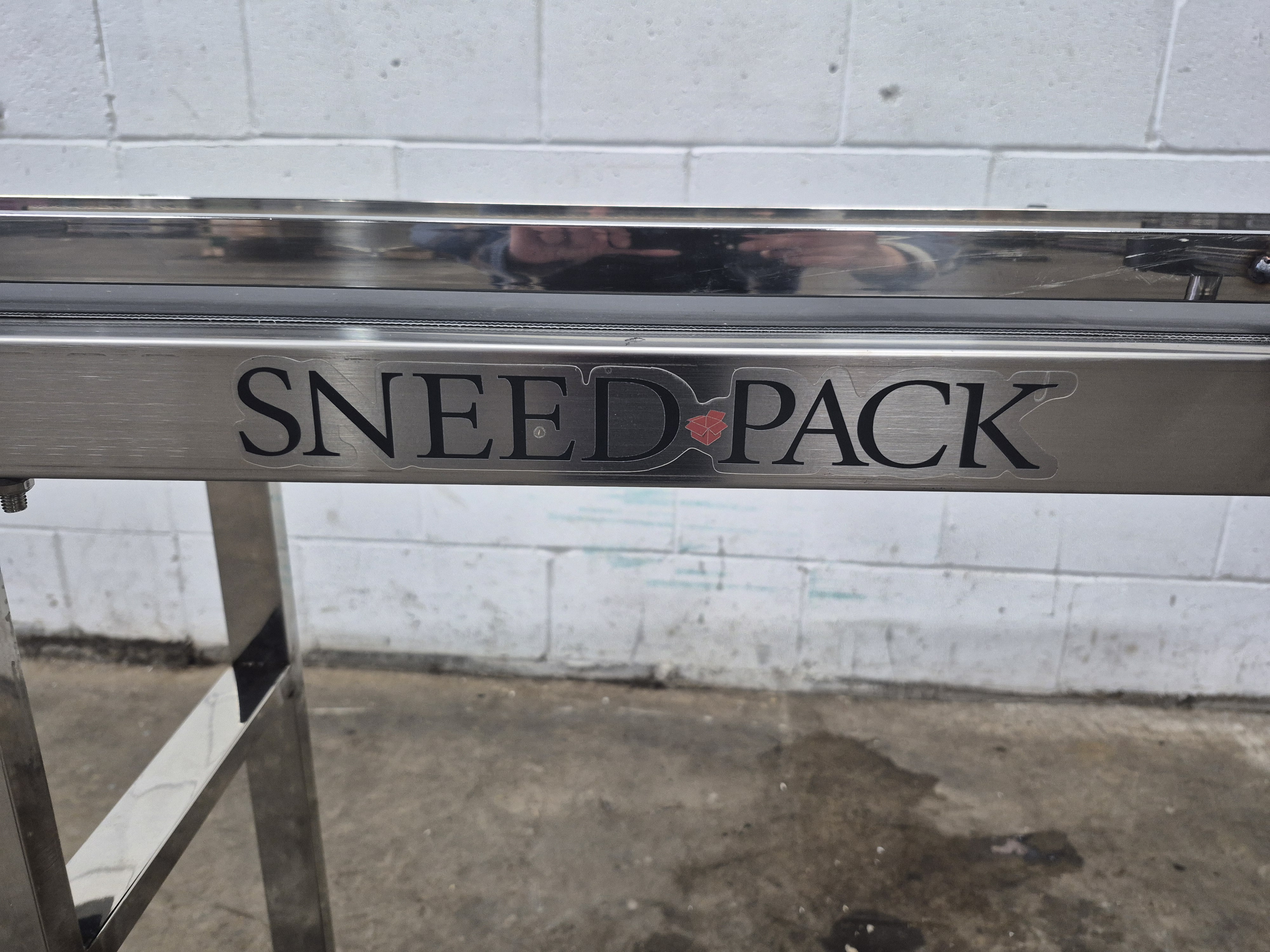 Used Sneed-Pack Inkjet Coding Conveoyr