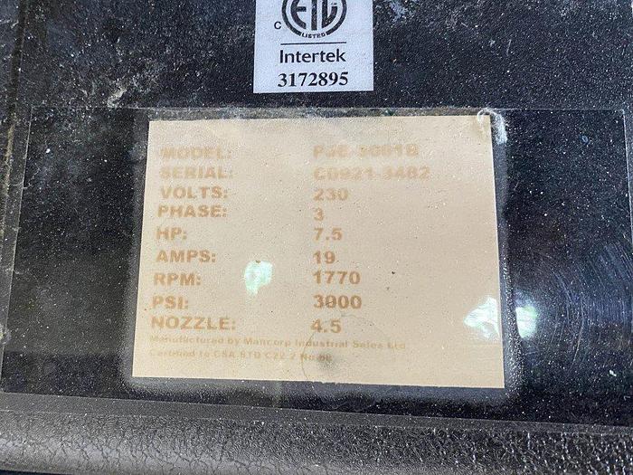 Used PowerJet PJE-3001B Industrial Pressure Washer