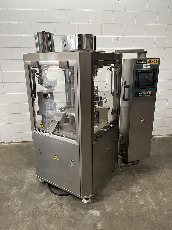 Used Sejong SF-40 Capsule Filler