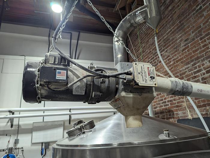 Used Davis Krimper Kracker Grist Mill with Auger