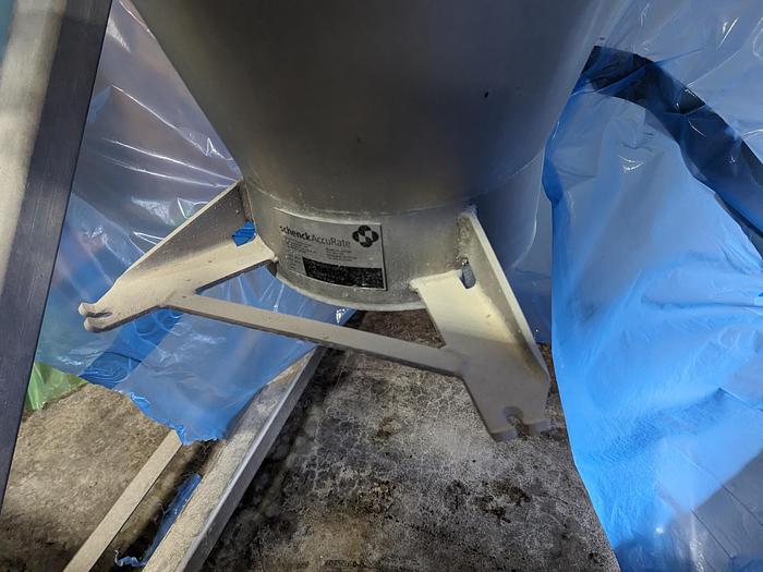 Used Schenk AccuRate Feeder Hopper