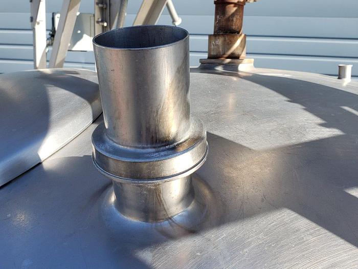 Used APV Crepaco 600 Gal Jacketed Processing Tank