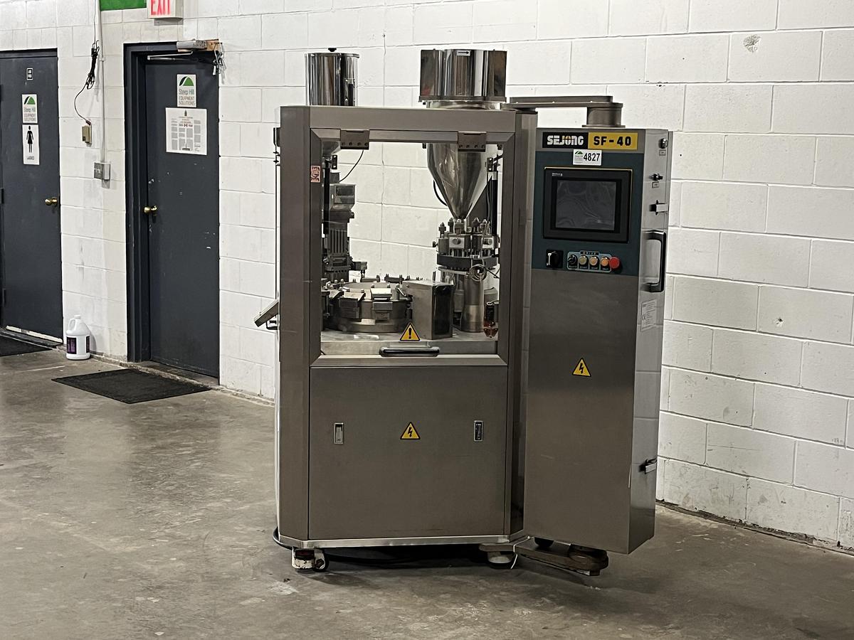 Used Sejong SF-40 Capsule Filler