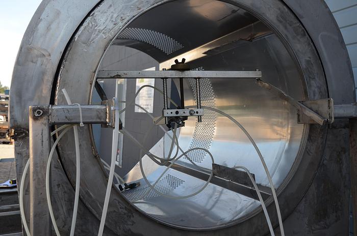 Used Berry Tumbler with Sprayer Coater