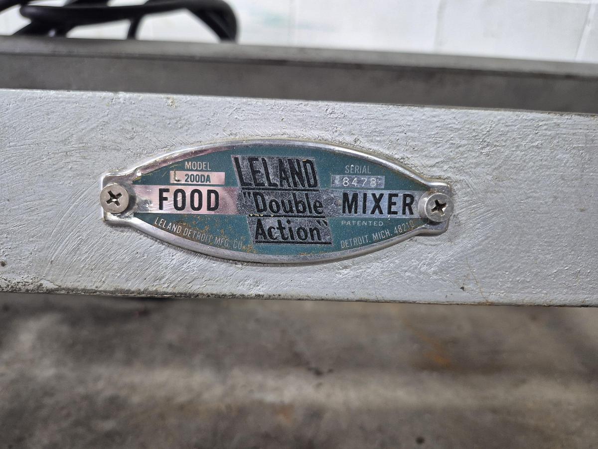 Used Leland 200DA Commercial 200lb Double-Action Food Mixer