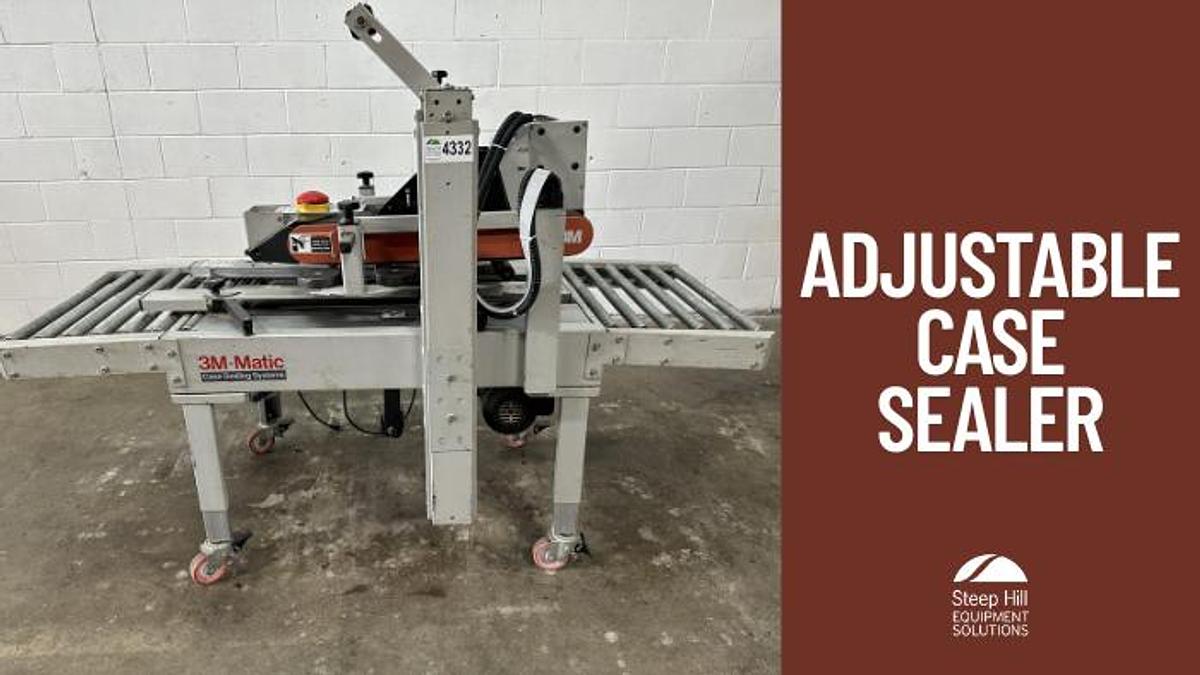 Used 3M-Matic Adjustable Case Sealer