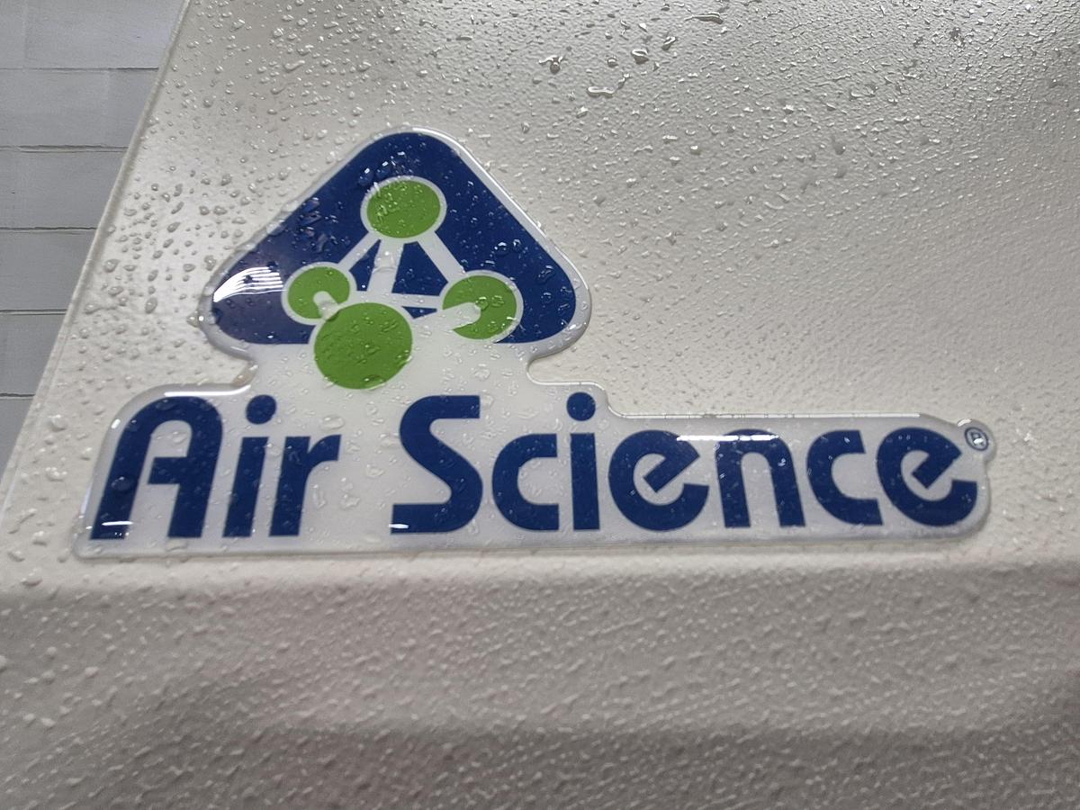 Used Air Science Purair LF Series Horizontal Flow Cabinet 