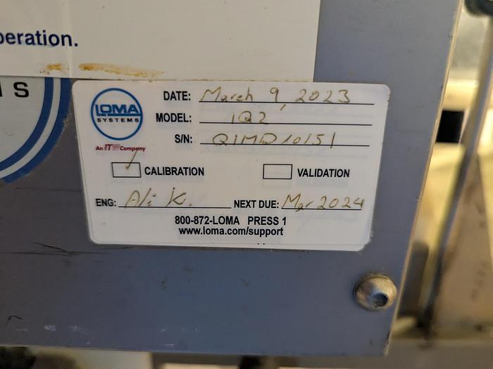 Used Loma IQ2 Metal Detector