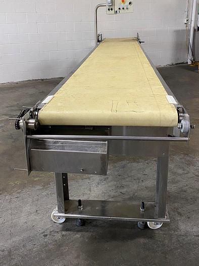 Used Seewer-Rondo PF610.A Cutting Table Conveyor