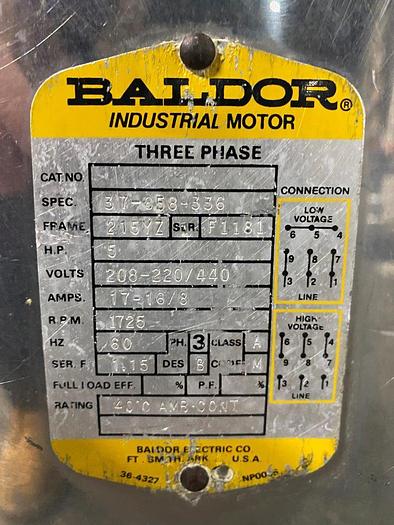 Used Biro Manual Feed Meat Grinder