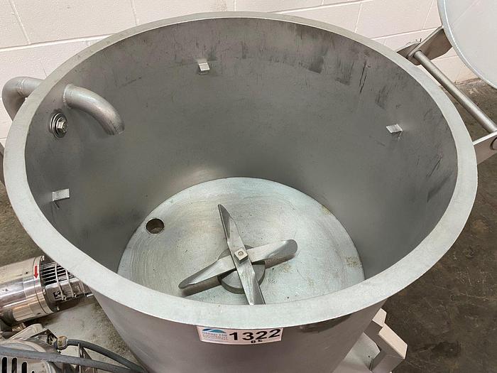 Used High-Speed Recirculation Mixing Tank