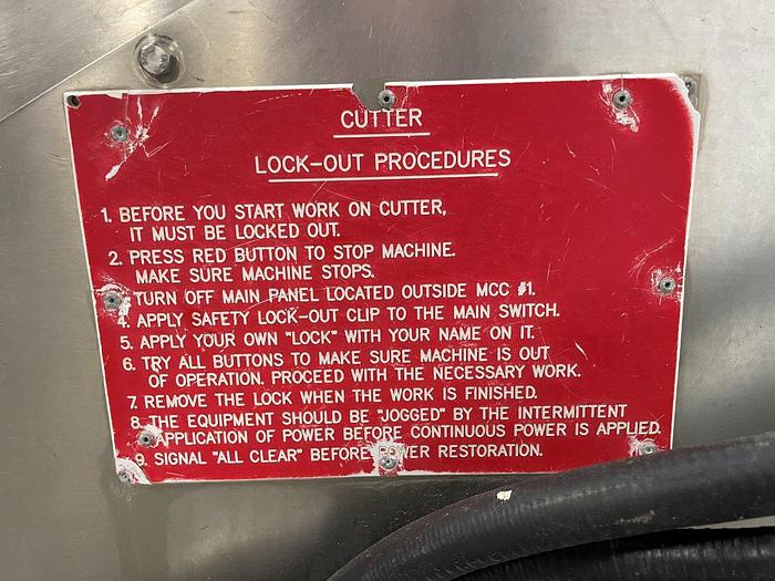 Used Kraemer-Grebe 120L Bowl Cutter